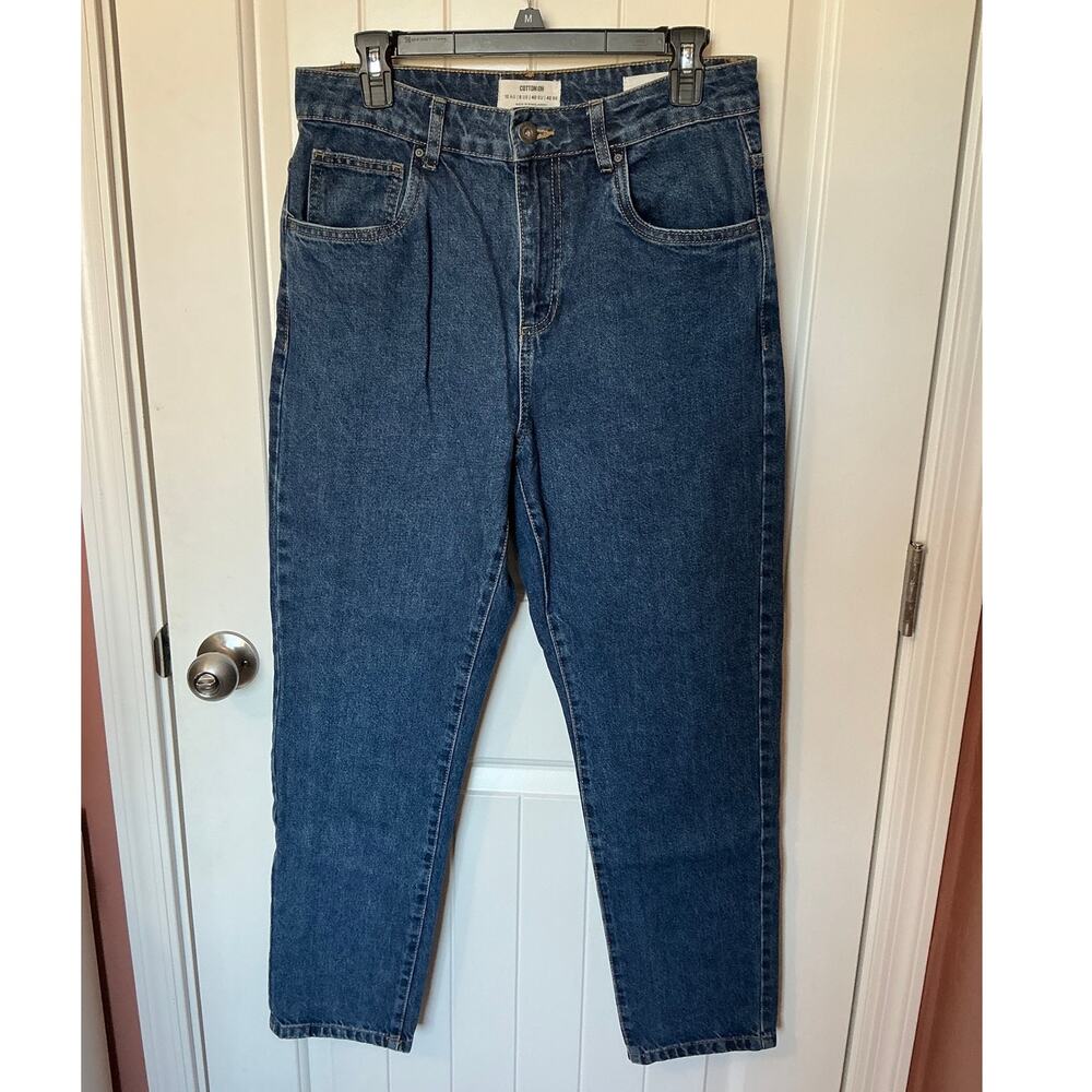 Cotton On Mom Jeans W8 Medium Wash